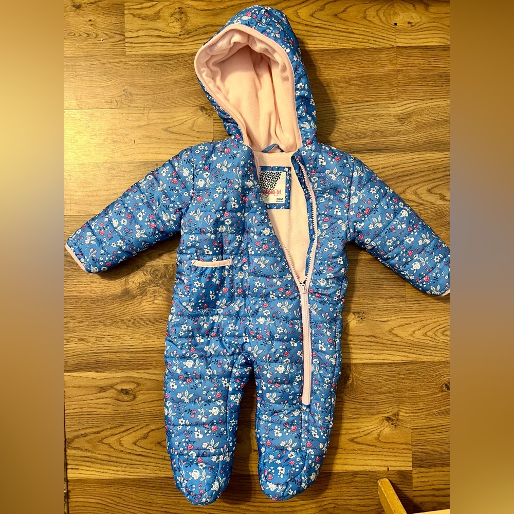 Baby bunting snowsuit